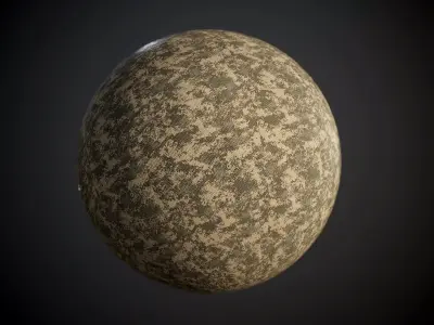 Fabric Military Camo Seamless PBR Texture Texture