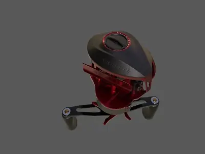 Favorite Fire Stick Casting Reel 3D Game ready Model Low-poly 3D model