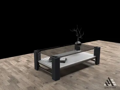 Coffee table 05- furniture Free low-poly 3D model