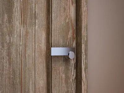 Door 4 wooden 3D model