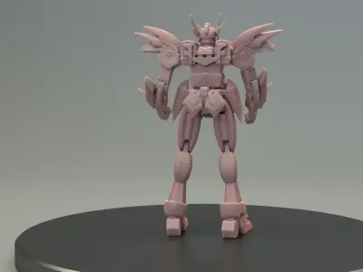 Gundam Wings - Print Model 3D print model