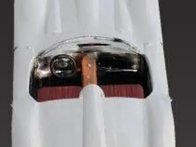 Classic Car 3D Model with Historic Precision 3D print model