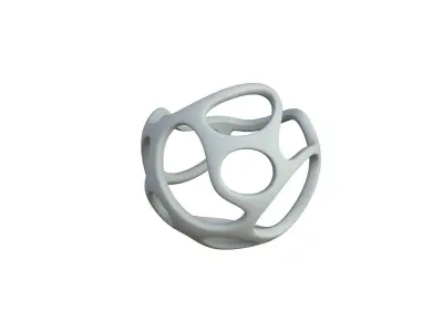 SciFi Cube Object No 43277 Low Poly Shape Texture