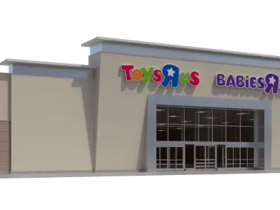 Retail-012 Toys R Us Babies R Us 3D model