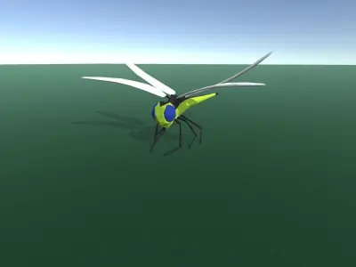 9t5 Low Poly Insects Low-poly 3D model