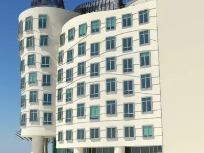 Dancing House 3D model