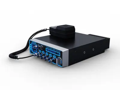 Stryker CB Radio 3D model