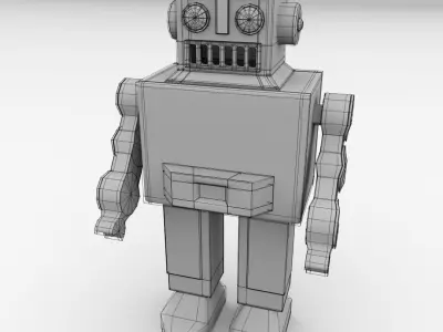 Classic Robot 3D model