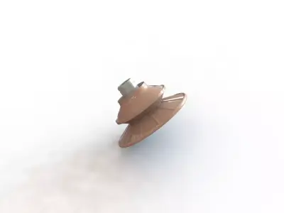 Ventosa Plana Festo BFF 110 Flat Suction Cup 3D model