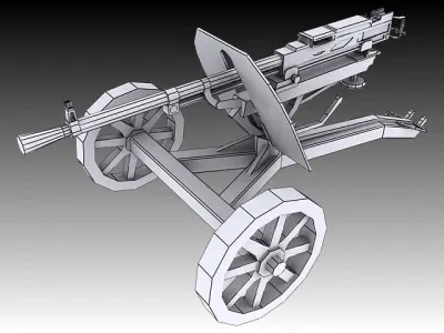 SG-43 Goryunov 3D model