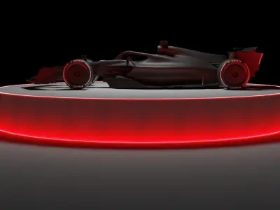 F1 2023 3D model Free low-poly 3D model