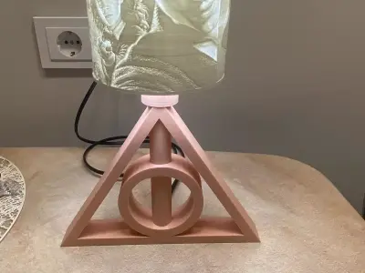 Harry Potter lithophane lamp commercial use license 3D print model