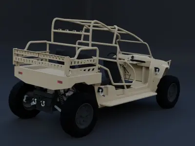 Polaris MRZR 4 3D model