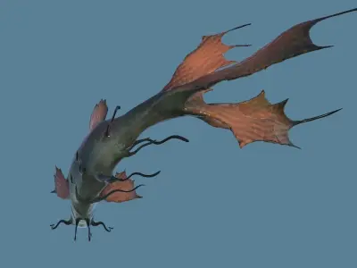 Tropical Fish - Animated - realistic - colorful 3D model