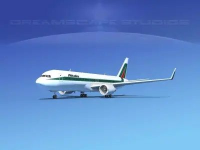 Boeing 767-300 Alitalia 3D model