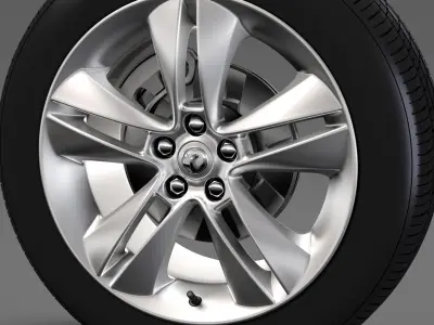 Vauxhall Combo Tour wheel 2017 3D model