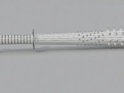 Medieval Mace LP 3DModel Low-poly 3D model