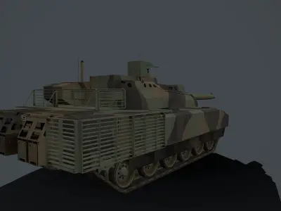 Leclerc renove Azur XLR  Low-poly 3D model