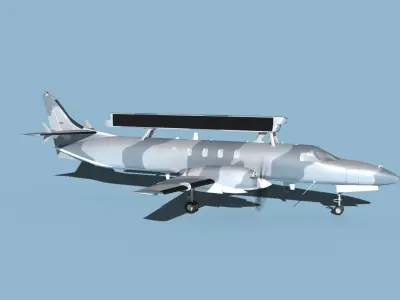 Swearingen RC-26 Condor V03 3D model