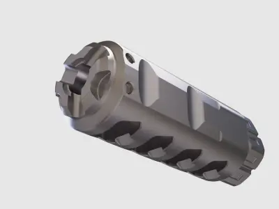 muzzle brake sdpd 3D model