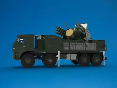 Pantsir S1 3D model