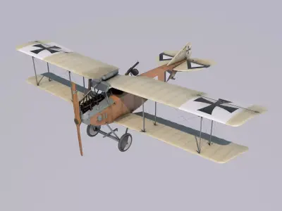 Albatros C3 3D model