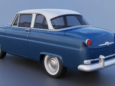 Hudson Jet Coupe 1953 3D print model