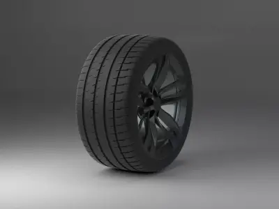 michelin pilot sport 4s Free 3D model