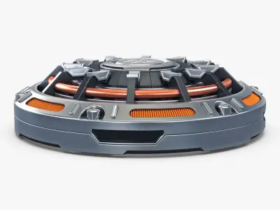 Land Mine Sci Fi v 1 3D model