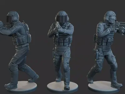 Tactical Gear GSG 9 TG1 005 3D print model