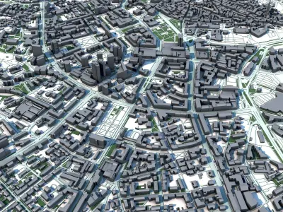 Tallinn City Estonia 3D model