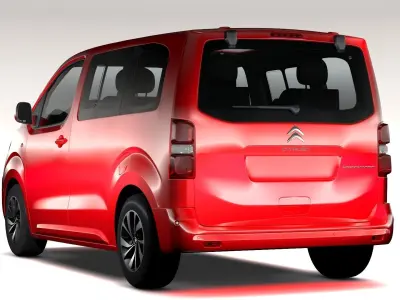 Citroen SpaceTourer L1 2017 3D model