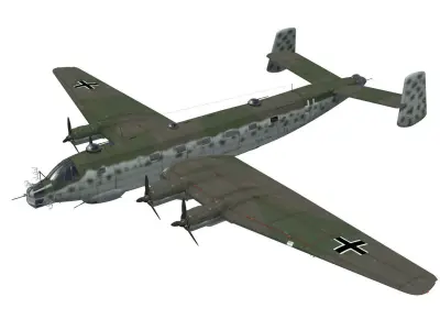 Junkers Ju290 A7 3D model
