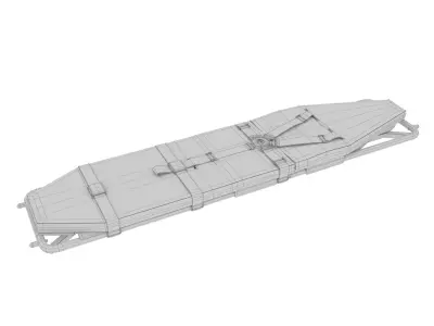 Ambulatory Stretcher 2 3D model