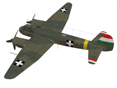 Junkers Ju 88 D-2 3D model