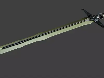 Viridian Shadowblade-3D Model 3D model