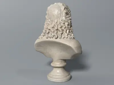 Handel Bust 3D model