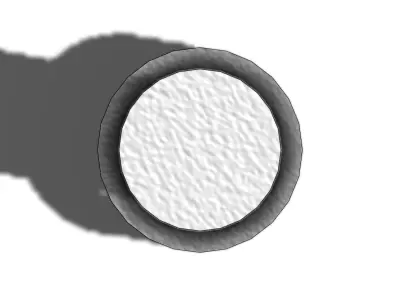 Puncao Cab Cilindrica A HSS 3 x 71 Tres S Cylindrical Head Punch 3D model