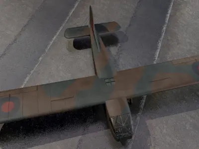 Waco Hadrian - RAF 3D model