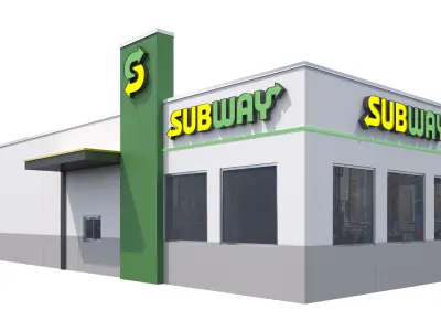 Retail-022 Subway 3D model