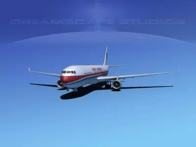 Airbus A330-300 China Eastern 3D model