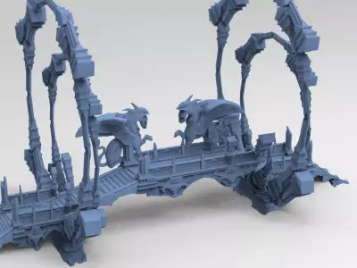 Medusa ruins 1 3D model