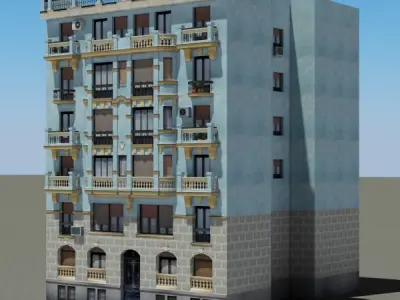 Building Low-poly 3D model