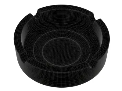 Ashtray marble 3D model