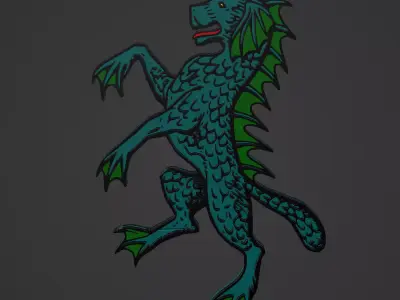 Reptile Animal 3D print model