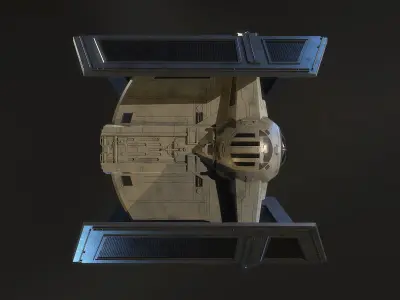 Darth Vader Tie 3D model