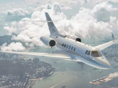 Hawker 900XP 3D model