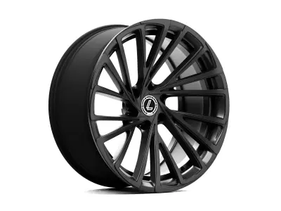 Lenso Black Angel Rim 3D Model 3D model