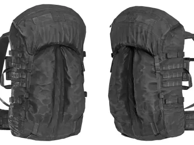 MYSTERY RANCH SATL ASSAULT RUCK Low-poly 3D model