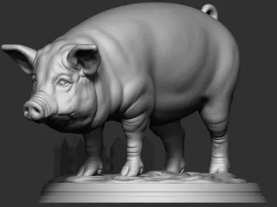 PIG 3d print model Free 3D print model